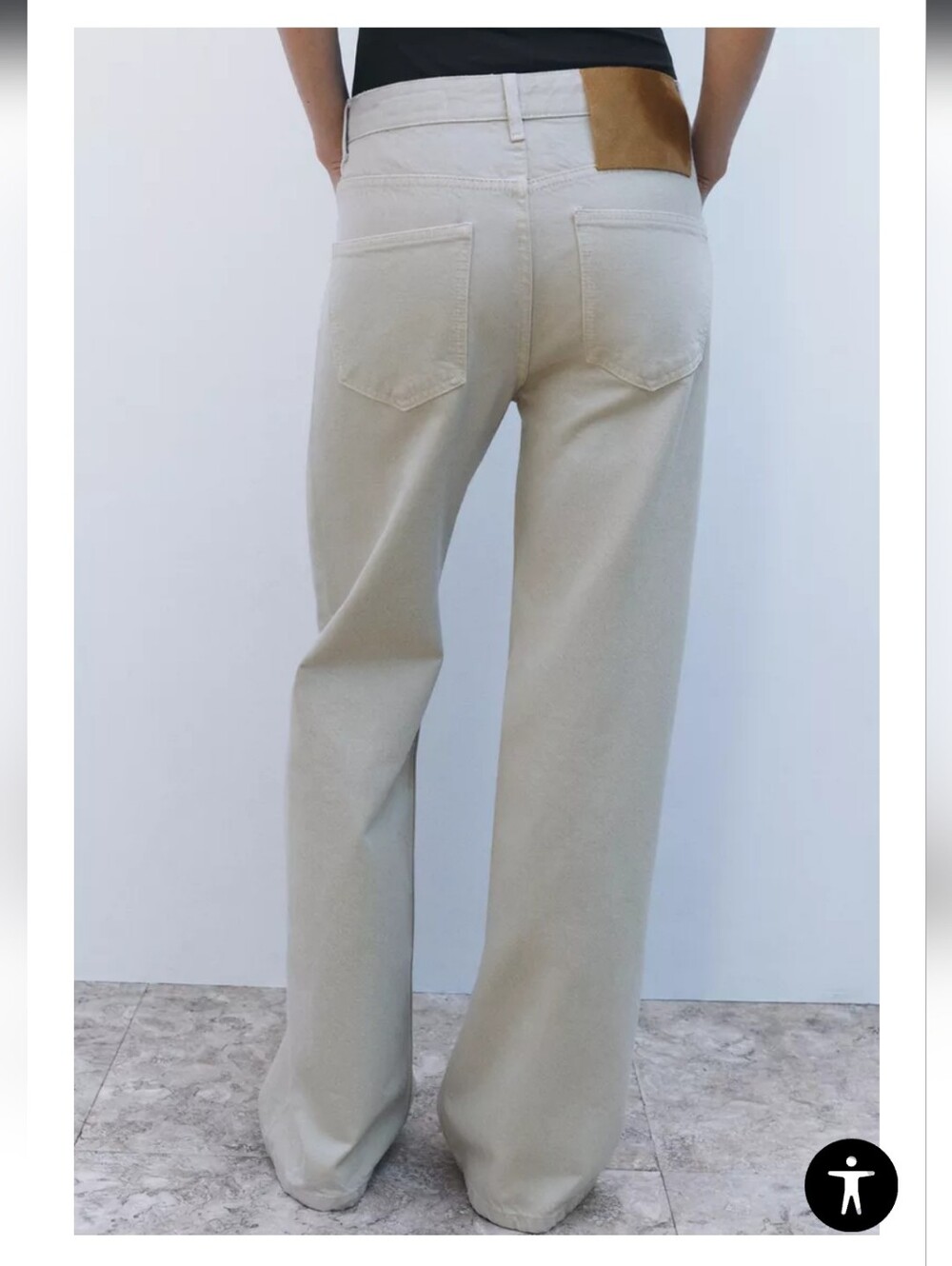 Zara Wide Leg Jeans